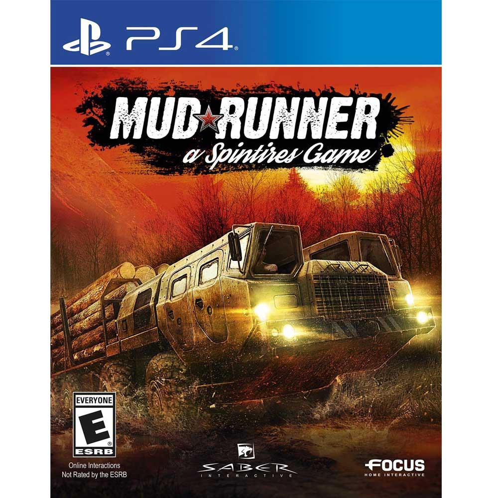 旋轉輪胎：泥濘奔馳 Spintires: MudRunner - PS4 英文美版