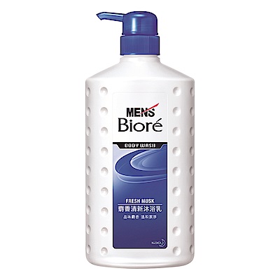 MEN s Biore 男性專用麝香清新沐浴乳 (750ml)