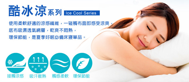 LooCa 新一代酷冰涼枕用保潔墊1入(灰)