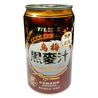 台酒生技 烏梅黑麥汁(330mlx6罐)