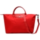 LONGCHAMP Le Pliage Neo系列尼龍短把側背/手提水餃包(大-番茄紅) product thumbnail 1