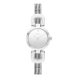 DKNY 優雅馬蹄型米蘭帶時尚腕錶-鏡面銀/24mm product thumbnail 1