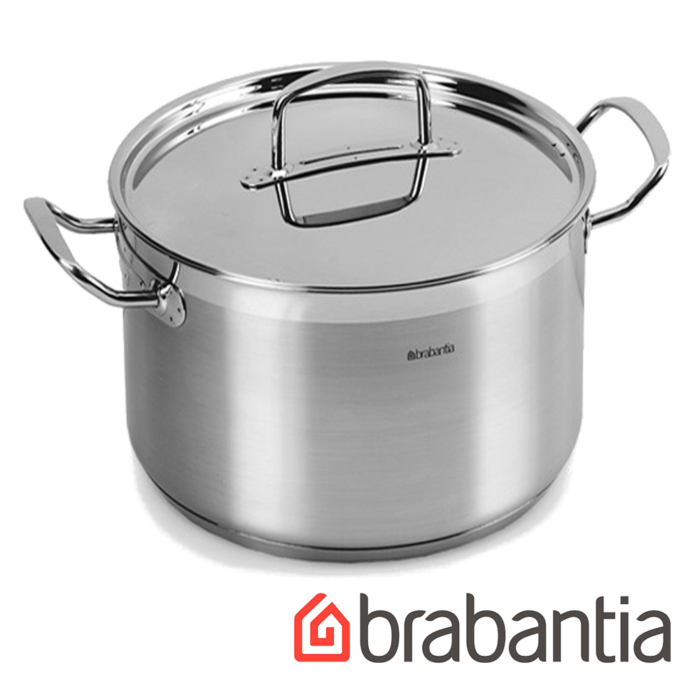 荷蘭BRABANTIA Favourite系列不鏽鋼24公分雙耳湯鍋(大)