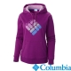 Columbia-抽繩連帽LOGO上衣-女-茄紫色-UAL86860BR product thumbnail 1