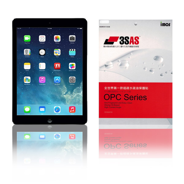 iMos iPad Air 超抗潑水疏保護貼