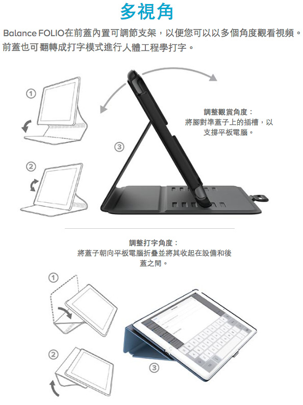 Speck Balance Folio+Print iPad 9.7吋(2018)保護套