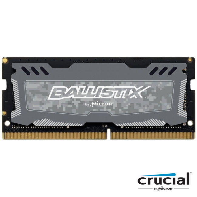 Micron Ballistix Sport LT NB-D4 2666 16G電競專用