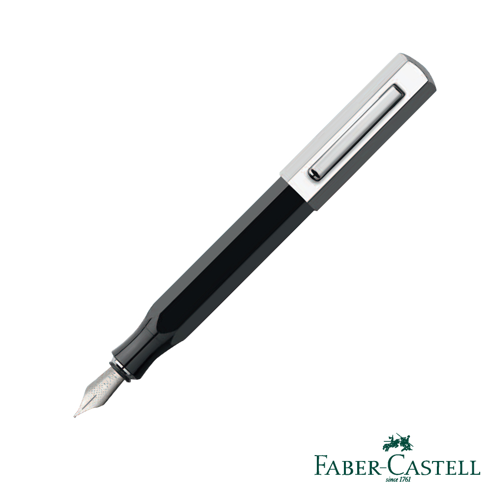 Faber-Castell ONDORO六角鋼筆─黑色