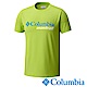Columbia哥倫比亞 男款-野跑防曬30短袖上衣-蘋果青 UXE00080AP product thumbnail 1