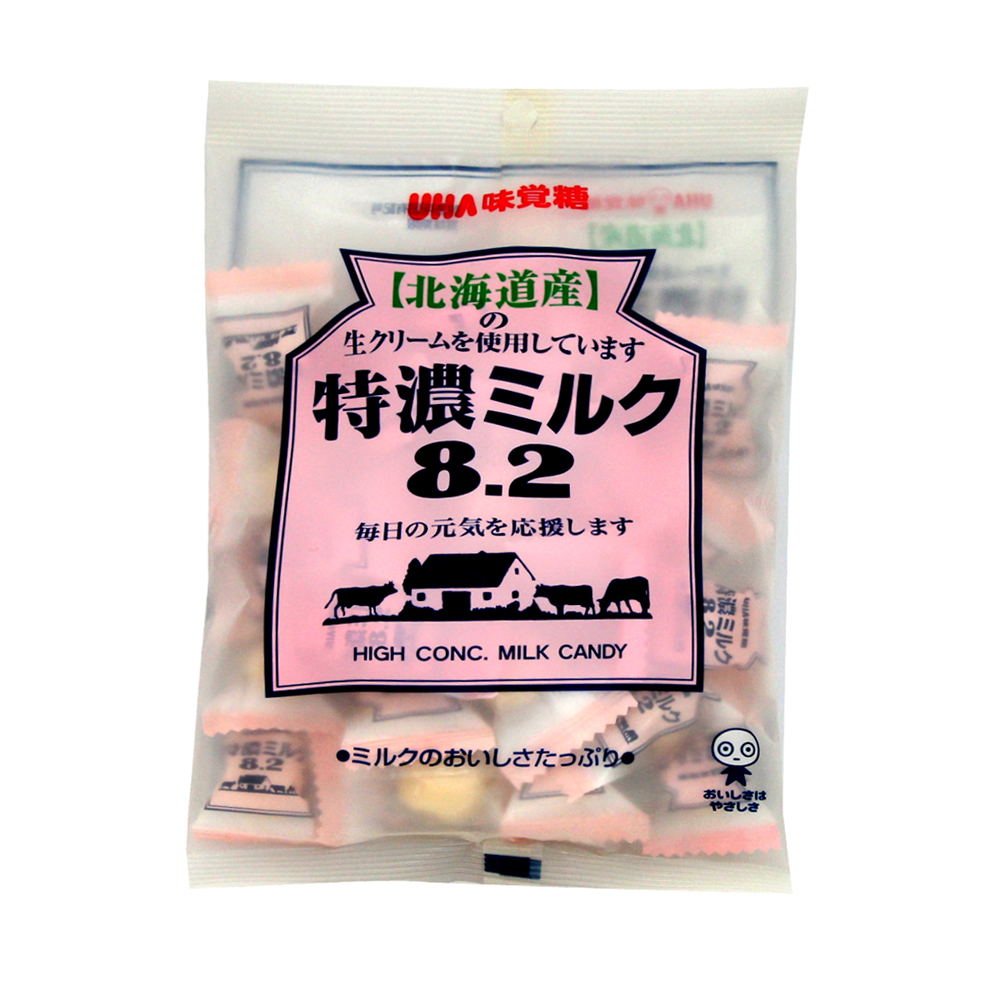 UHA味覺糖 特濃8.2牛奶袋糖(105g)