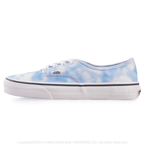 (女)VANS Authentic 經典暈染4孔休閒鞋*藍白