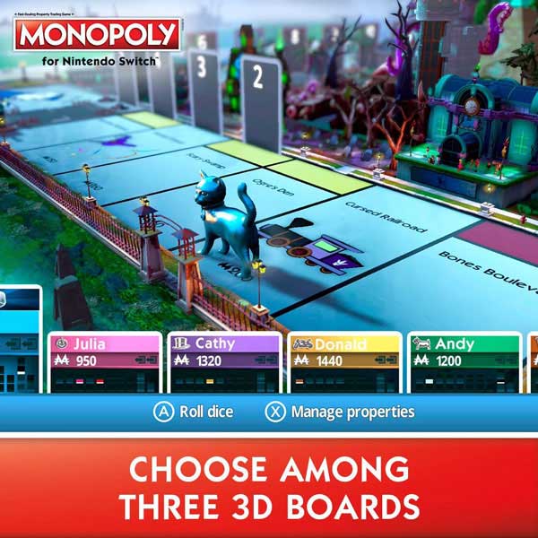 地產大亨 Monopoly -Nintendo Switch 英日文美版