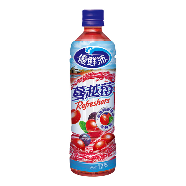 優鮮沛 蔓越莓綜合果汁(500mlx24入)