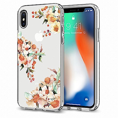 SGP iPhone X Liquid Crystal-超輕薄型彈性保護殼