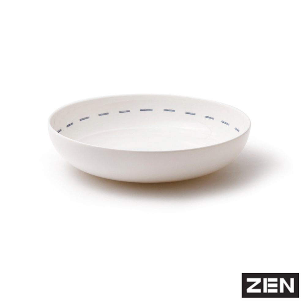 ZEN芮秋巴克深湯盤22cm 白