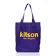 kitson  經典LOGO購物袋/托特包  紫 product thumbnail 1