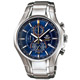 CASIO EDIFICE 雅緻科技三眼時尚運動錶(藍)-42mm product thumbnail 1