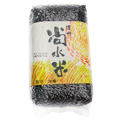 溪州尚水米 紫米800gx6包(黑糯米)