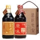豆油伯  醬油禮盒組-金豆醬油(500ml)+紅麴醬油(500ml) product thumbnail 1