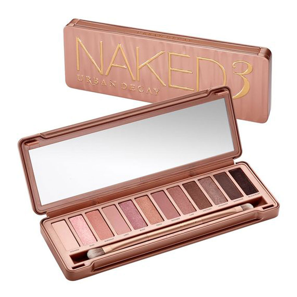 URBAN DECAY NAKED3 氣質玫瑰色系12色眼影盤