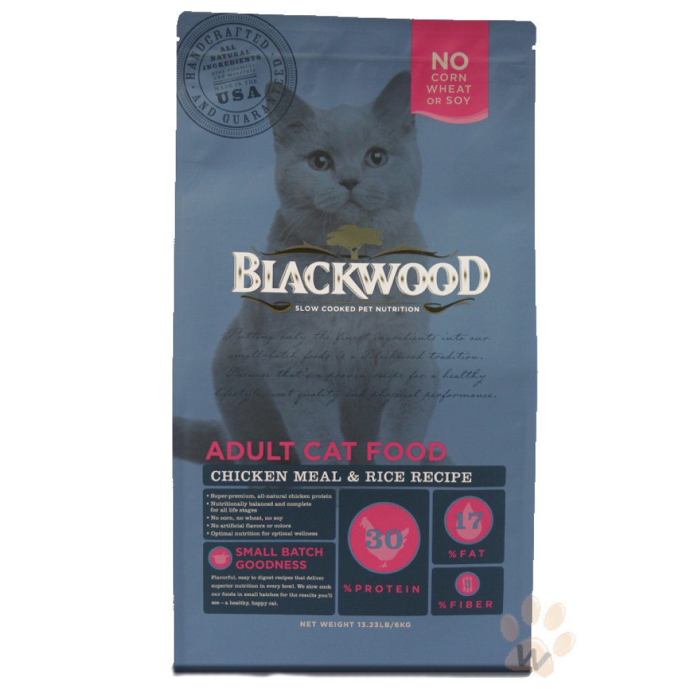 柏萊富blackwood 特調成貓亮毛配方(雞肉+糙米)4磅