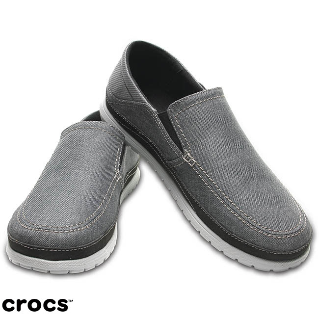 Crocs 卡駱馳 (男鞋) 聖克魯茲休閒鞋 204835-03L