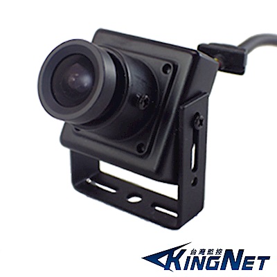 監視器攝影機 - KINGNET 1/3 高感度晶片 迷你微型針孔 有聲 攝像機 魚眼