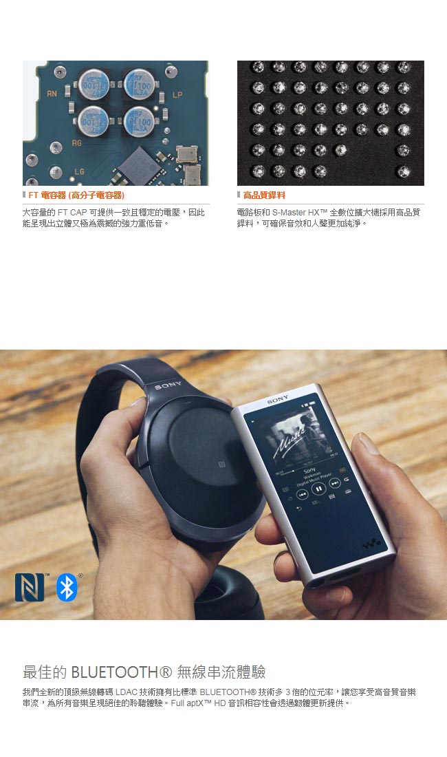 SONY Hi-Res Walkman 64G 數位隨身聽 NW-ZX300