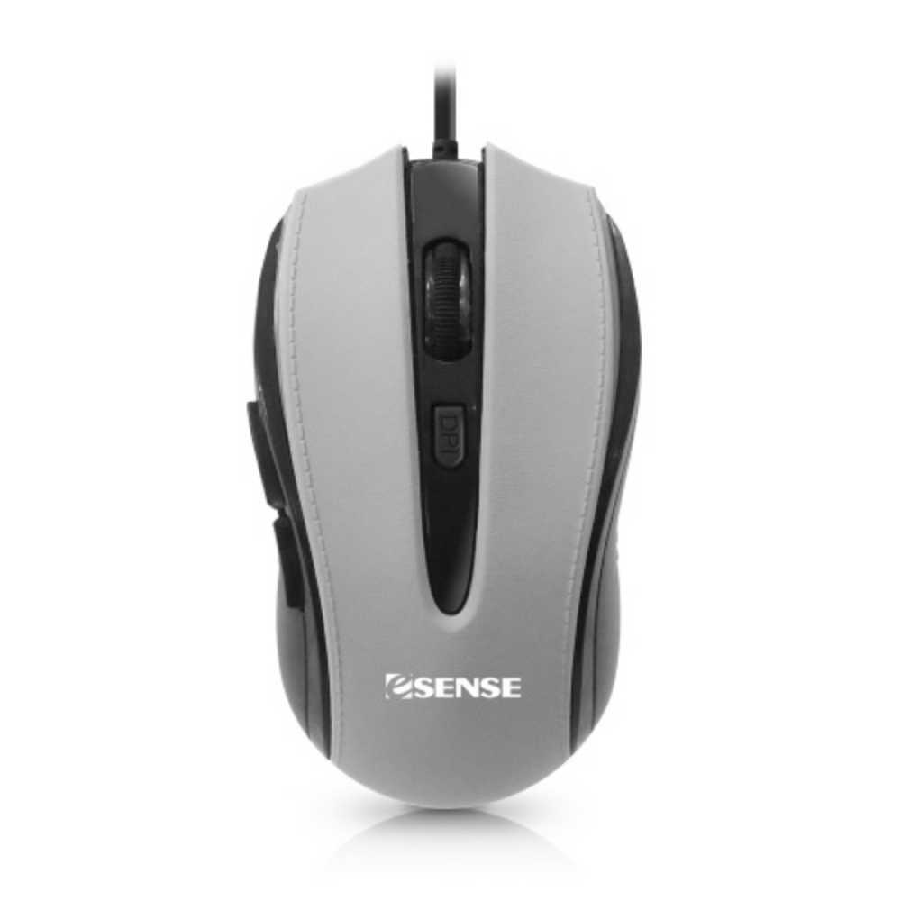 ESENSE M900皮紋靜音光學滑鼠