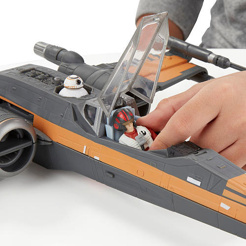 孩之寶Hasbro 星際大戰7 原力覺醒 3.75吋 交通工具組 波·戴姆倫的X翼戰機