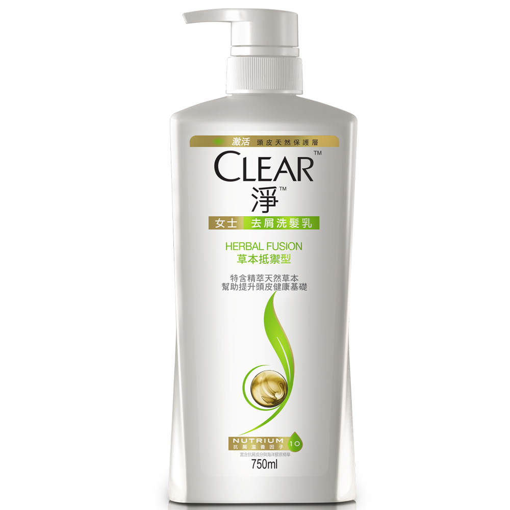 CLEAR淨 草本抵禦洗髮乳750ml