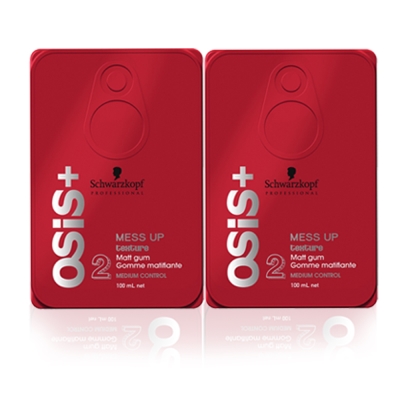 Schwarzkopf施華蔻 OSiS+慵懶凝土100mlx2入