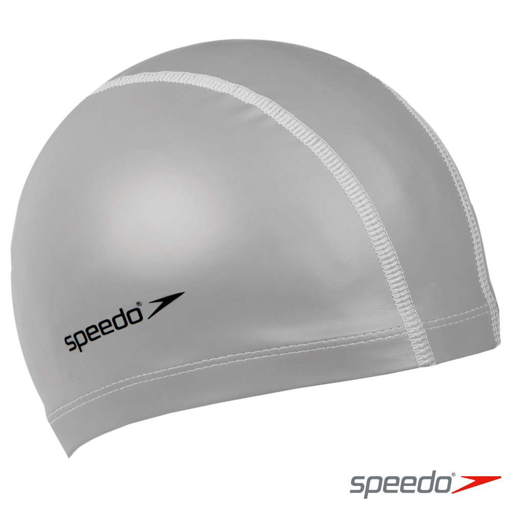 SPEEDO 成人合成泳帽 Pace 銀