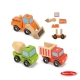 美國瑪莉莎 Melissa & Doug 交通 - 木製工程積木組合車 product thumbnail 1