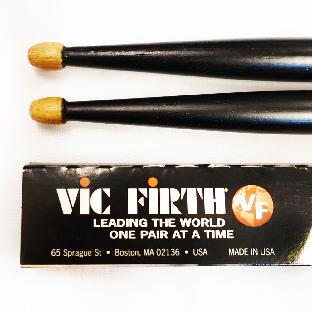 Vic Firth 5AB 黑色胡桃木鼓棒