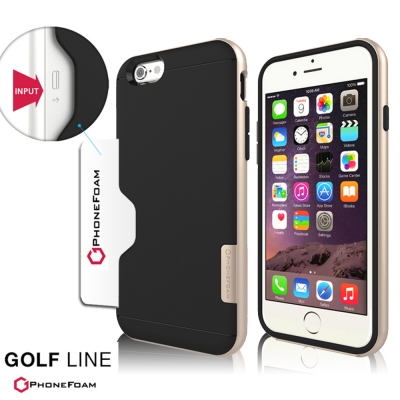 PhoneFoam LINE iPhone6s 4.7吋插卡式吸震保護殼