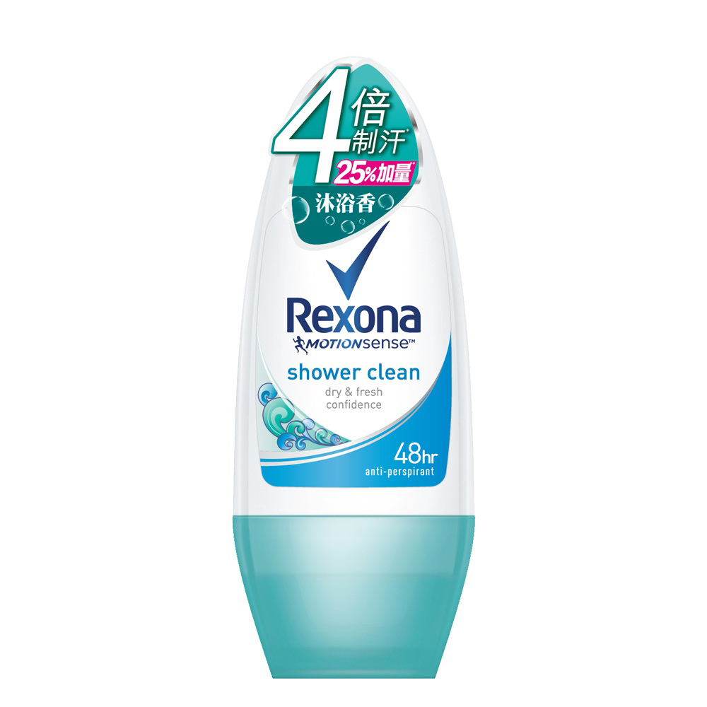 Rexona 蕊娜 制汗爽身香體露-沐浴舒爽 50ML