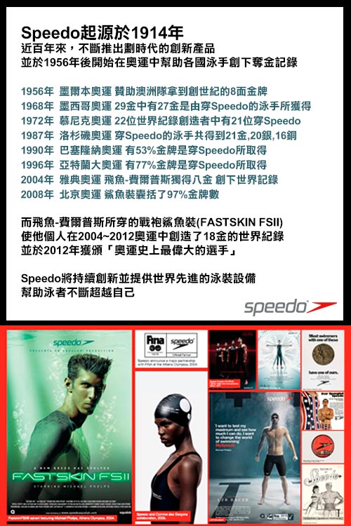 SPEEDO 成人 合成泳帽 Ultra Pace 銀