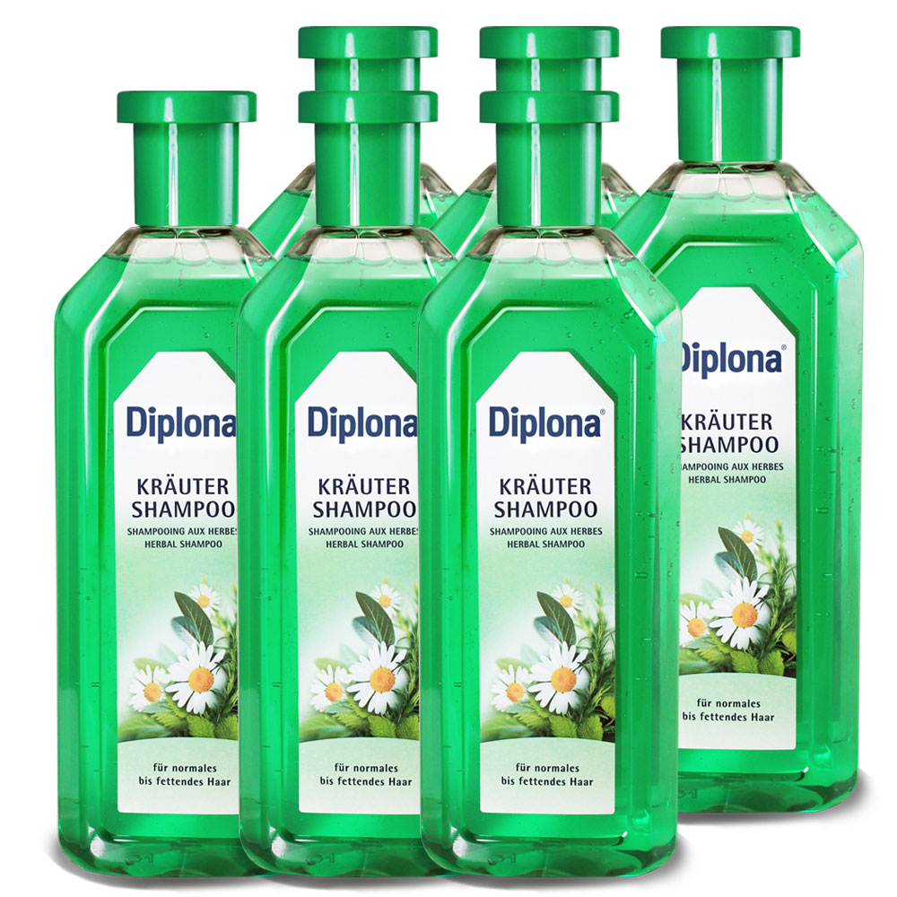 德國Diplona清新七大草本洗髮精500ml(超值六入組)