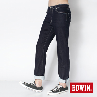 EDWIN 503 COOL RELAX中直筒褲-男款(原藍色)