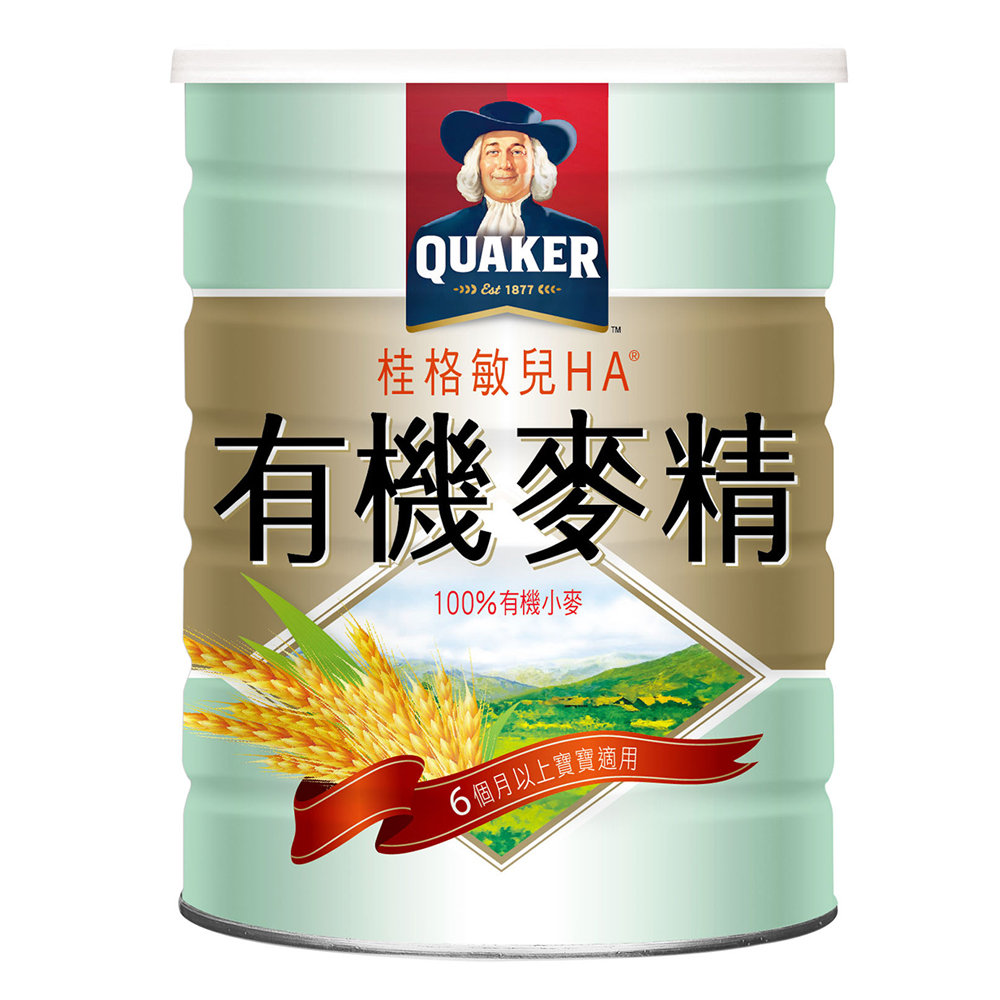 桂格 敏兒HA有機麥精(500g)