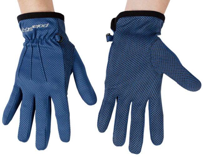 PolarStar 女抗UV排汗短手套『藍』P17518