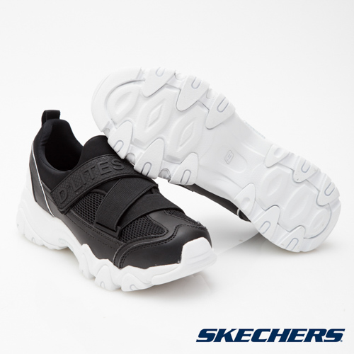 SKECHERS (女) 運動系列 D LITES 2 - 88888016BLK