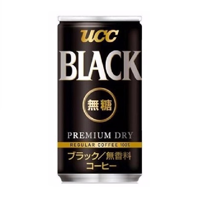 UCC BLACK無糖咖啡 (185g)