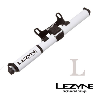 【LEZYNE】ROAD DRIVE公路車專用高壓打氣筒(白/L)