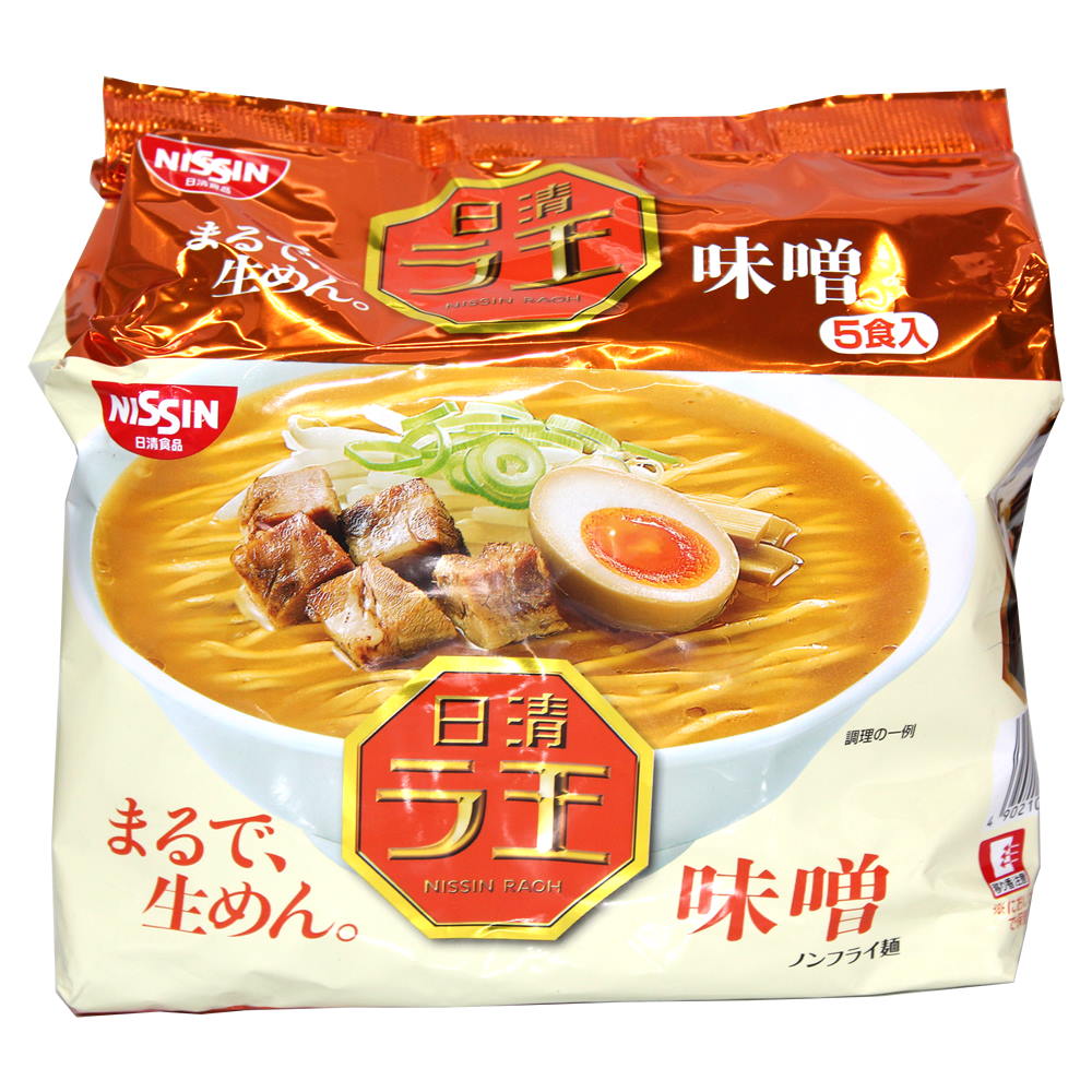 日清麵王5食包麵-味噌(510g)