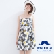 maru.a麻洛野　棕櫚樹LOGO圖案平口洋裝 product thumbnail 1