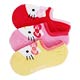 Sanrio三麗鷗系列-大臉Hello Kitty矽膠止滑隱形襪3入(15-22cm) product thumbnail 1