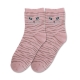 Blossom Gal 虎斑貓偷偷窺視造型短襪2入組(共3色) product thumbnail 2