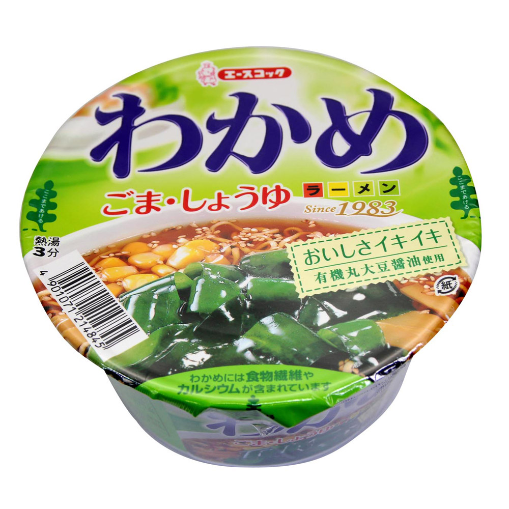 ! ACECOOK 海帶芽麵-芝麻醬油 (95g x3碗入)